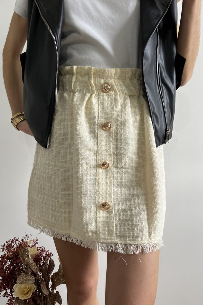 Jupe Louana beige ღ