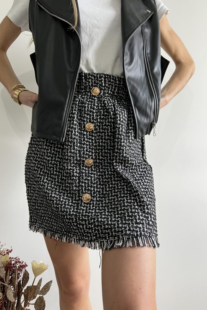 Jupe Louana Noir ღ