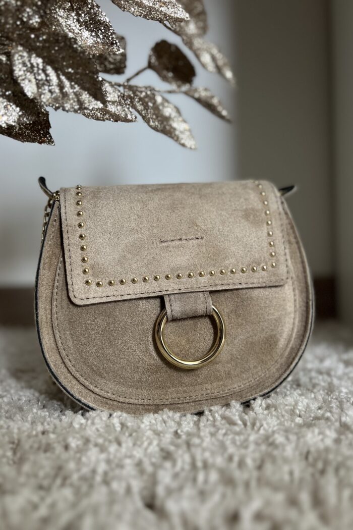 Sac en daim beige ღ